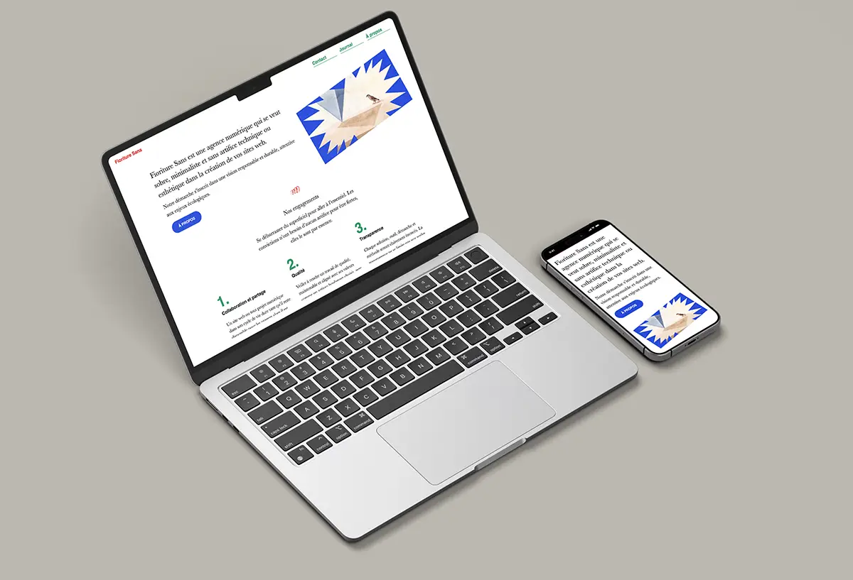 page accueil du site fioriture Sana